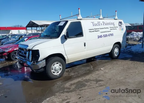 2012 Ford E-150 Commercial z USA, uszkodzony, nr VIN 1FTNE1EW7CDA94837